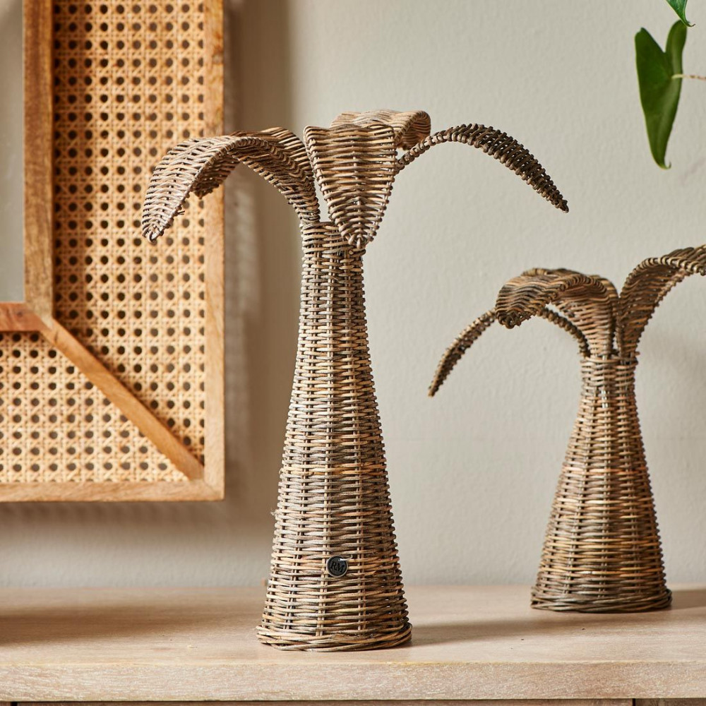 Rustic Rattan Palm Tree M Rathwood