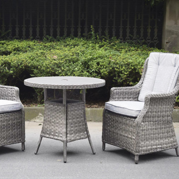 Boston bistro polywood light grey