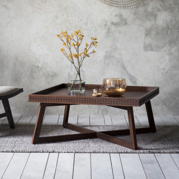 Boho retreat coffee table