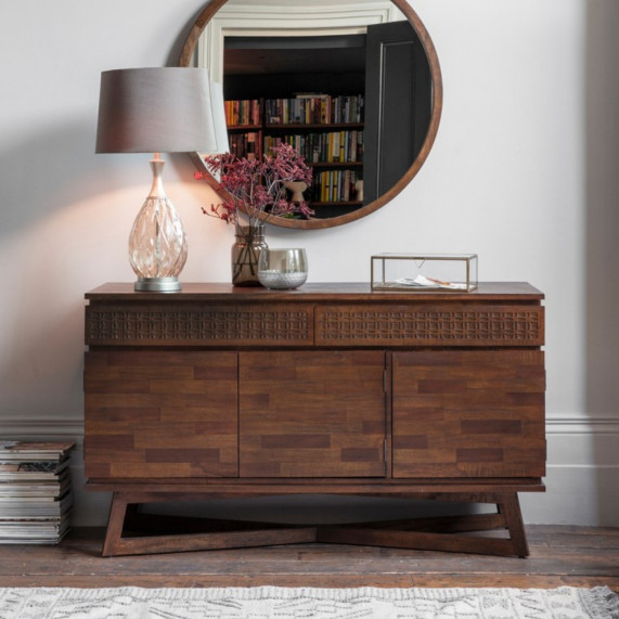 Boho retreat sideboard 3 dr 2 dwr