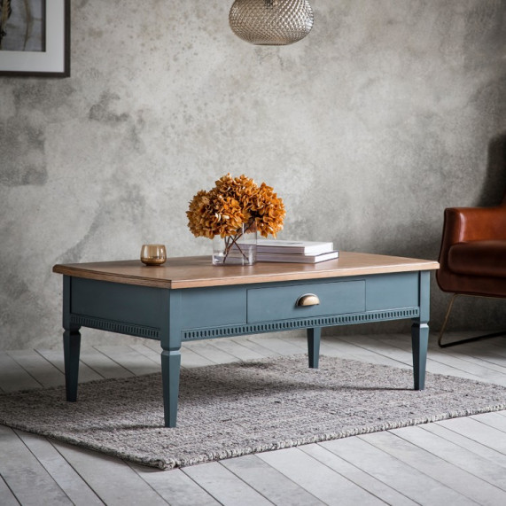 Bronte storm 1 drawer coffee table