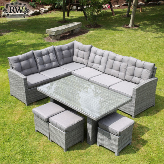 Cuba corner set with table