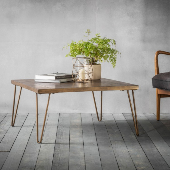 Urban metallic coffee table