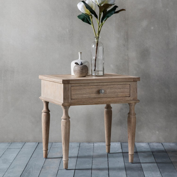 Vintage 1 drawer side table