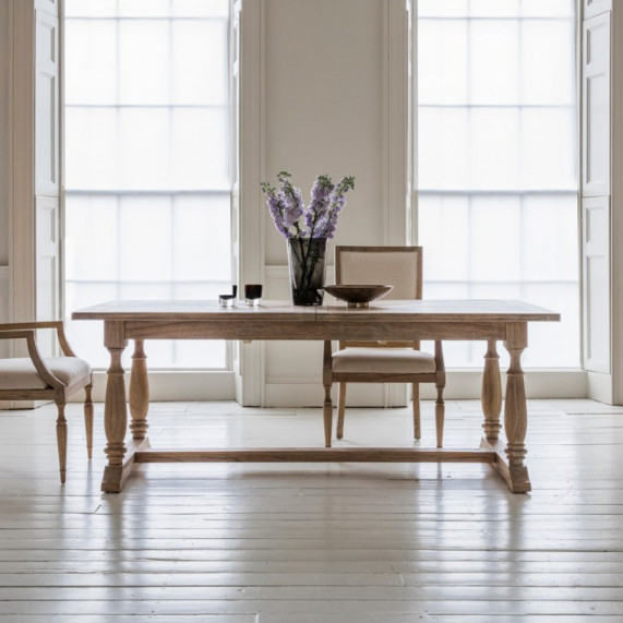 Vintage extending dining table