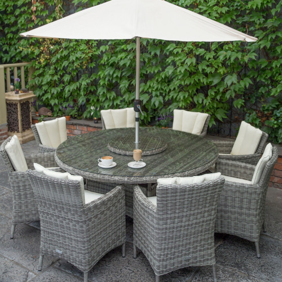 Oxford 8 seater round set