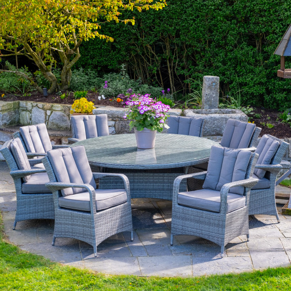 Havana 8 seater round set