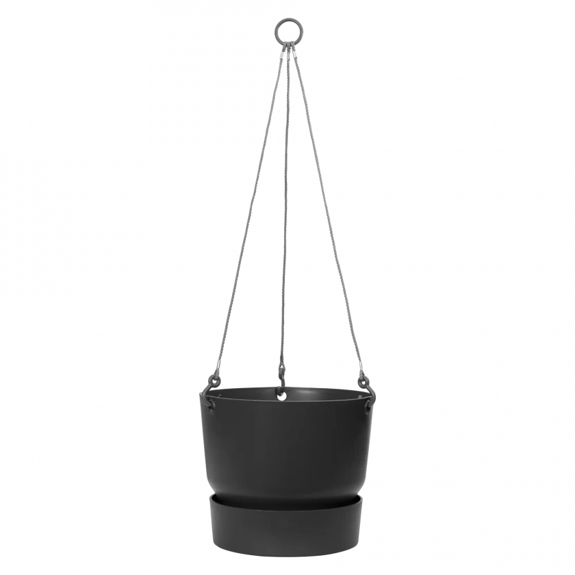 Greenville Hanging Basket 24Cm (Black)