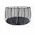 Exit dynamic ground level trampoline 305cm with safety net black