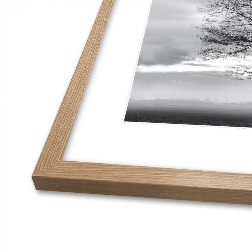 Nordic Line Slim Oak, 50cmx70cm wall frame