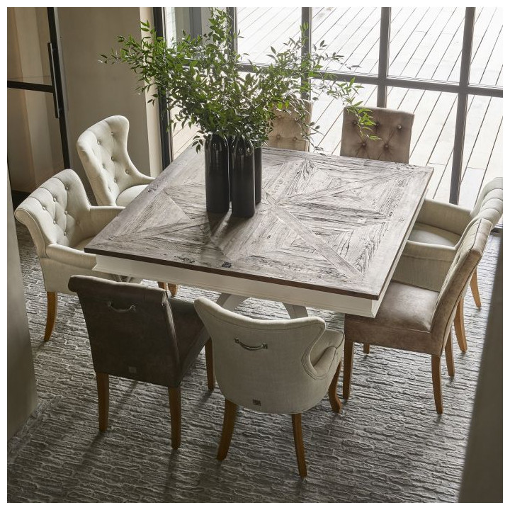 Chateau belvedere dining table 150x150 cm