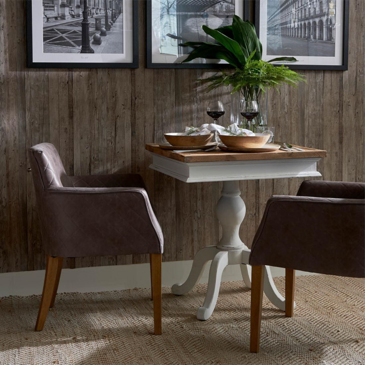 Chateau belvedere wine table 70x70 cm