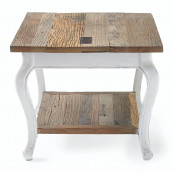 Driftwood end table