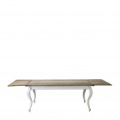 Driftwood dining table extendable 180 280x90 cm
