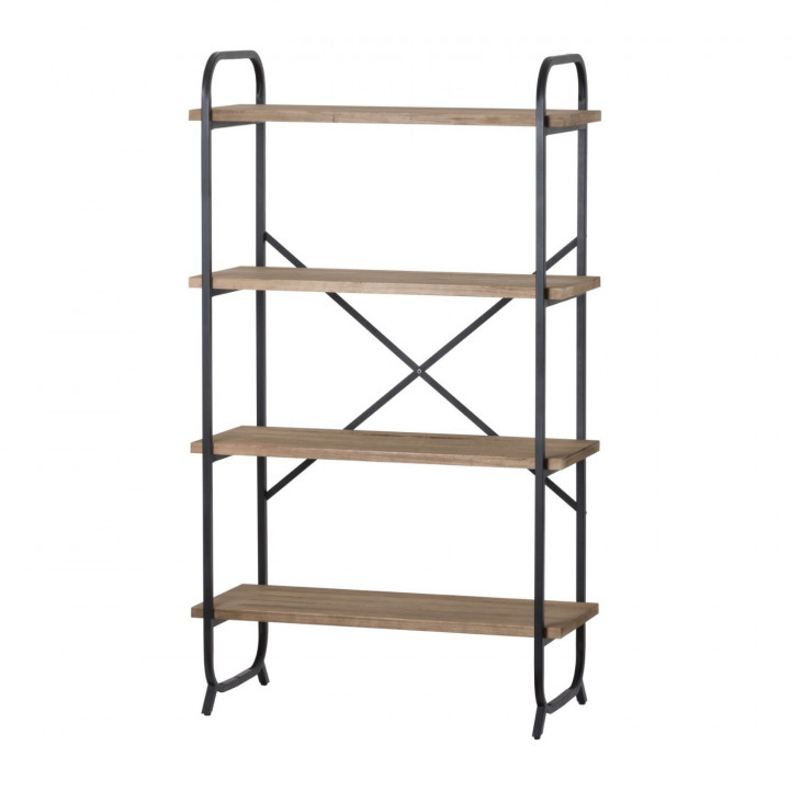 Industrial 4 tier display shelf unit