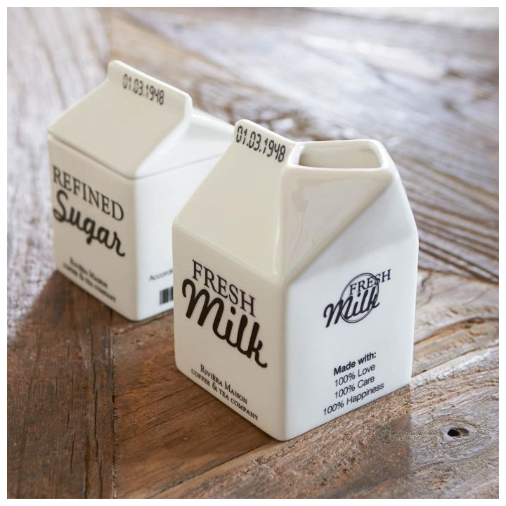 Carton jar milk