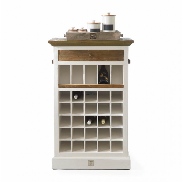 Driftwood wine cabinet