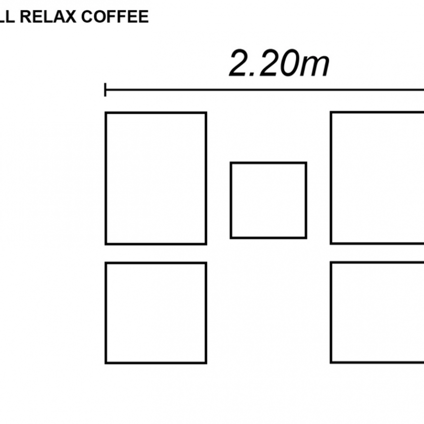 Titchwell - Relax Coffee Set (Grey)