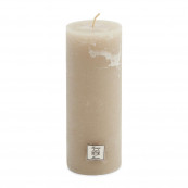 Rustic candle desert sand 7x18