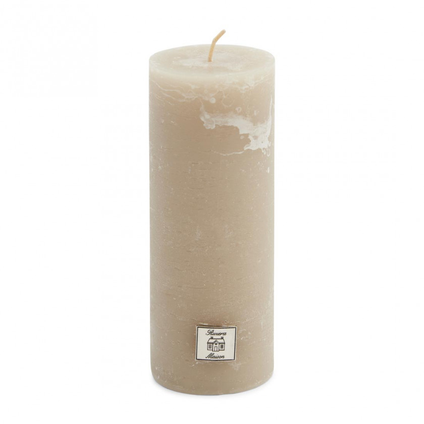 Rustic Candle desert sand 7x18
