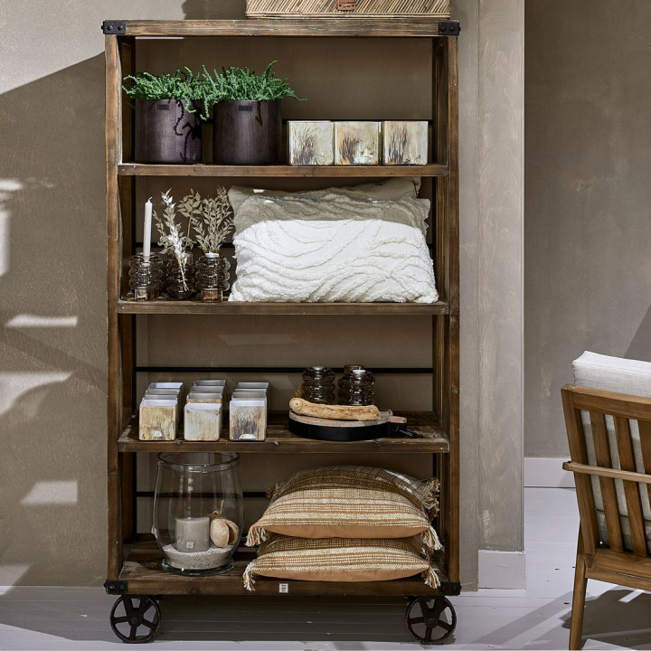 Old mill display cabinet high