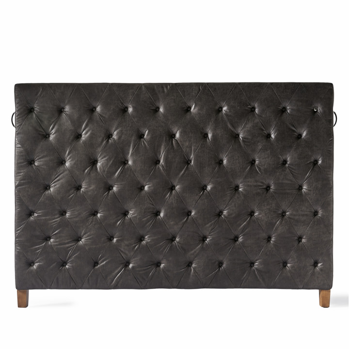 Union square headboard double pellini espresso