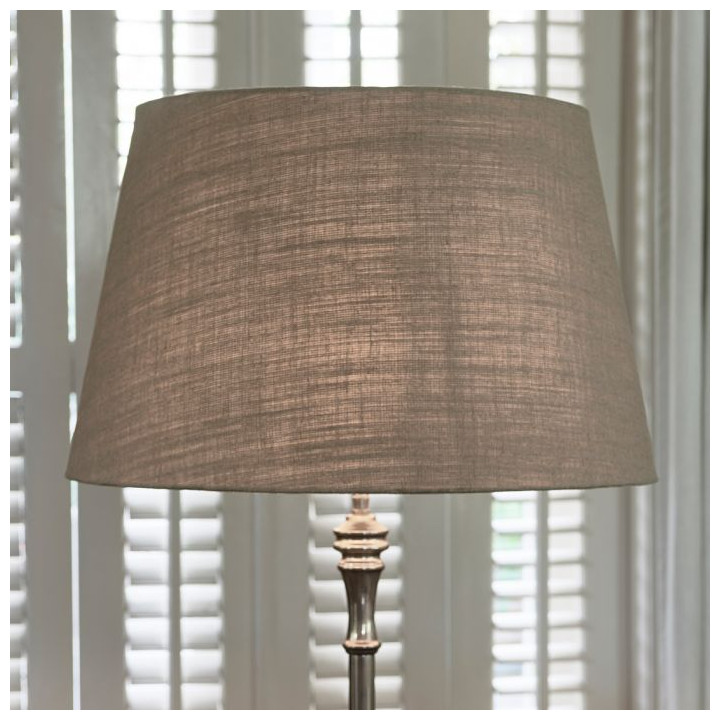 Classic natural linen l shade natur