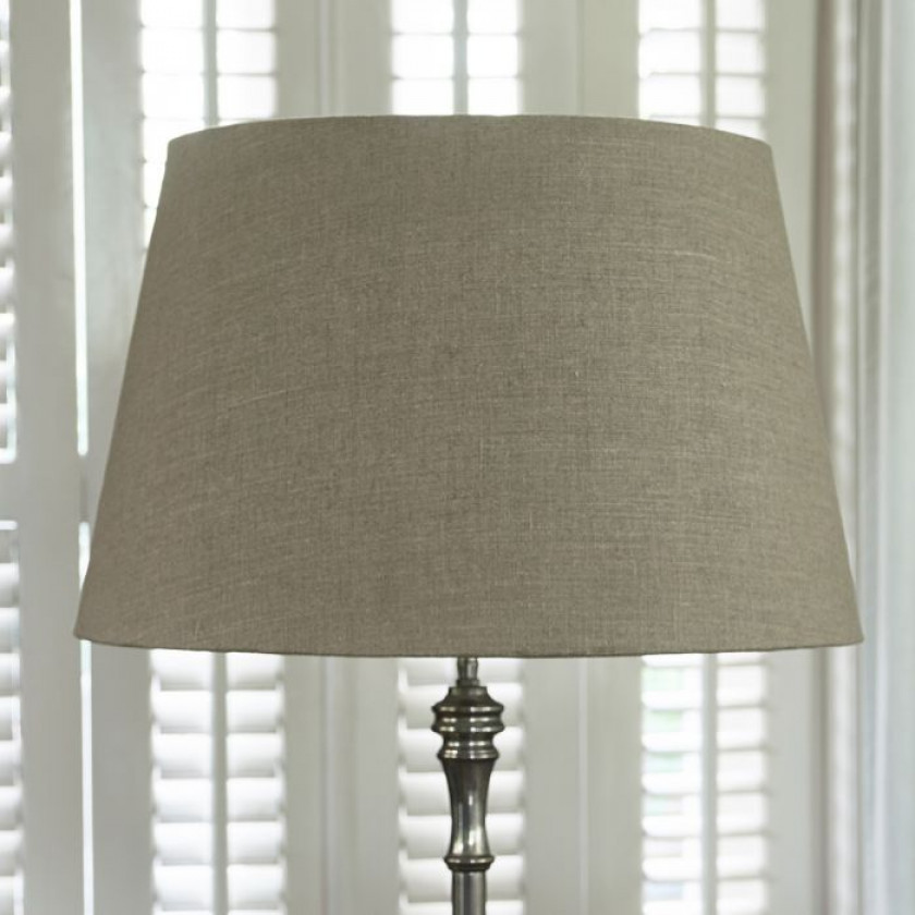 Classic Natural Linen Lampshade natural 42x55