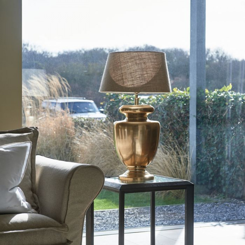 Classic Natural Linen Lampshade natural 42x55