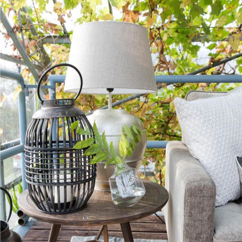 Classic Natural Linen Lampshade natural 42x55