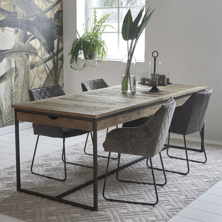 Shelter island dining table ext