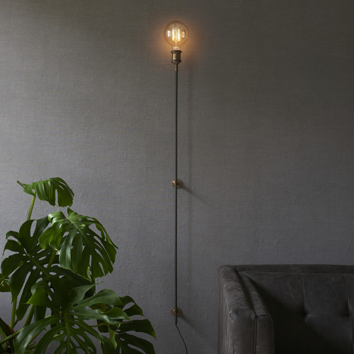Hoxton wall lamp black
