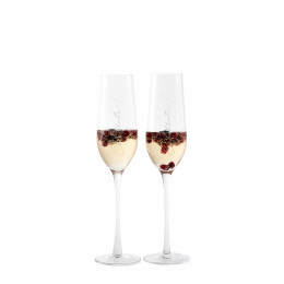 Celebrate champagne glass