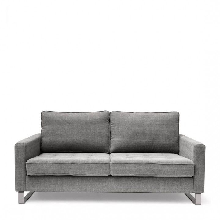 West houston sofa 2 5 seater washed cotton grey
