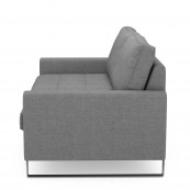 West houston sofa 2 5 seater washed cotton grey