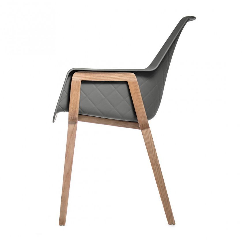 Amsterdam City Dining Armchair, cloudy grey