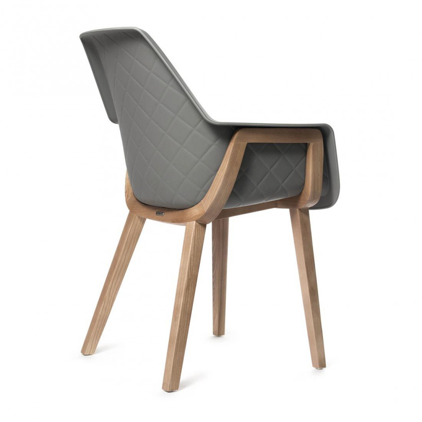 Amsterdam City Dining Armchair, cloudy grey