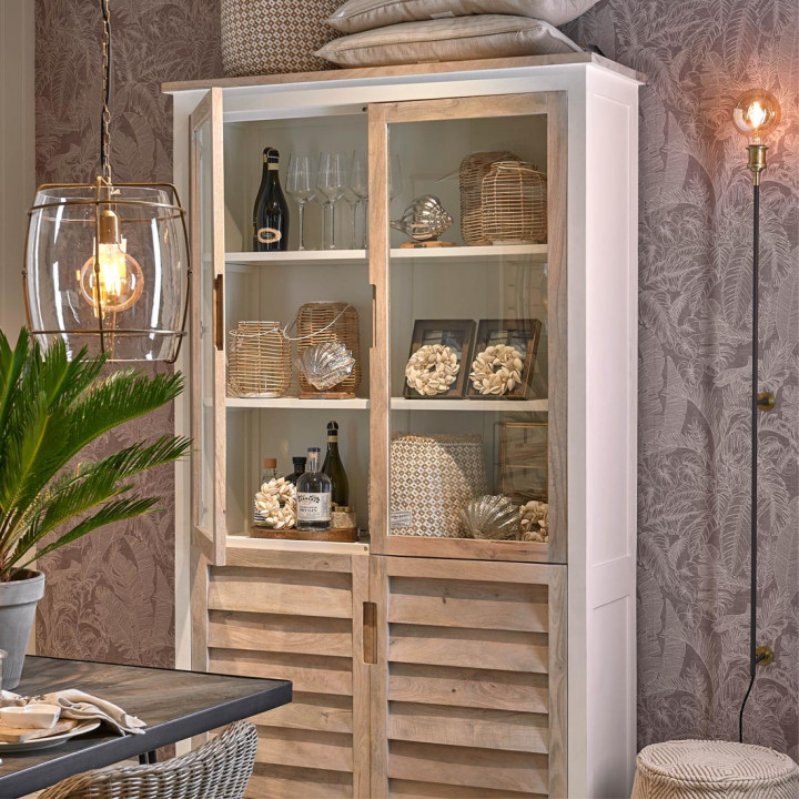 Pacifica glass cabinet