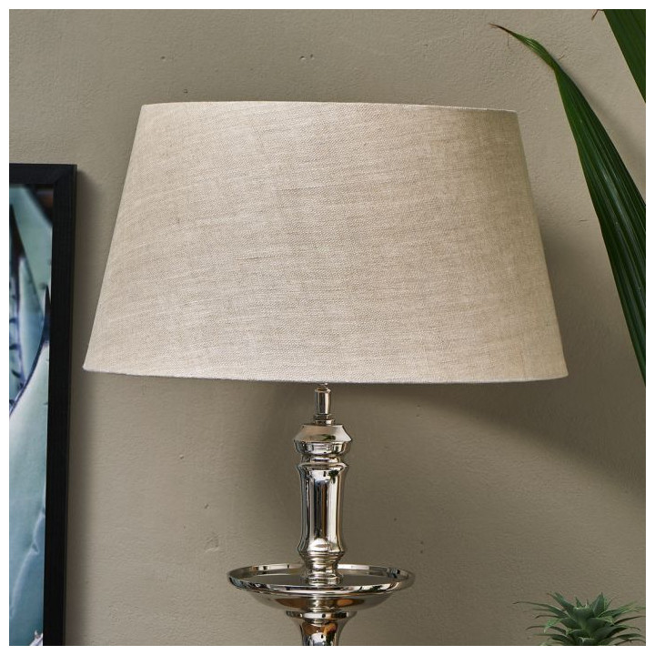 Loveable linen lampshade nat 35x45