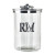 Rm metal storage jar