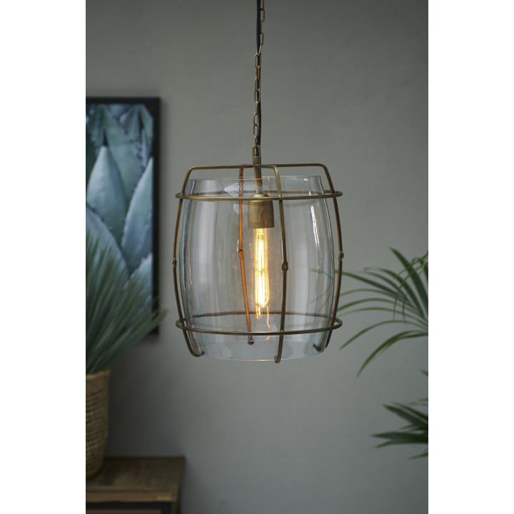 Brompton cross hanging lamp