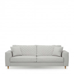 Kendall sofa 3 5 seater washed cotton ash grey