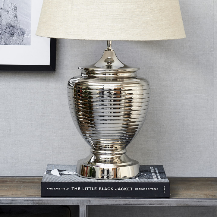 Rosewood table lamp