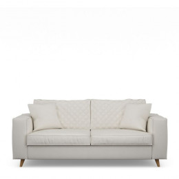Kendall sofa 2 5 seater oxford weave alaskan white