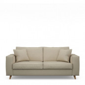 Kendall sofa 2 5 seater oxford weave flanders flax