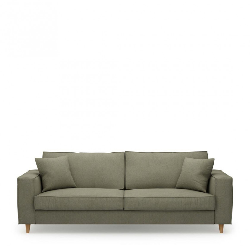 Kendall Sofa 3,5 Seater, oxford weave, forest green