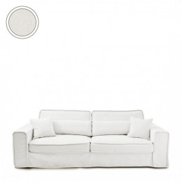 Metropolis sofa 2 5 seater oxford weave alaskan white