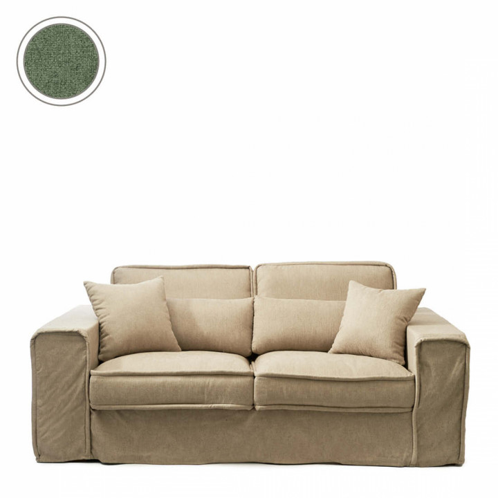 Metropolis sofa 2 5 seater frgreen