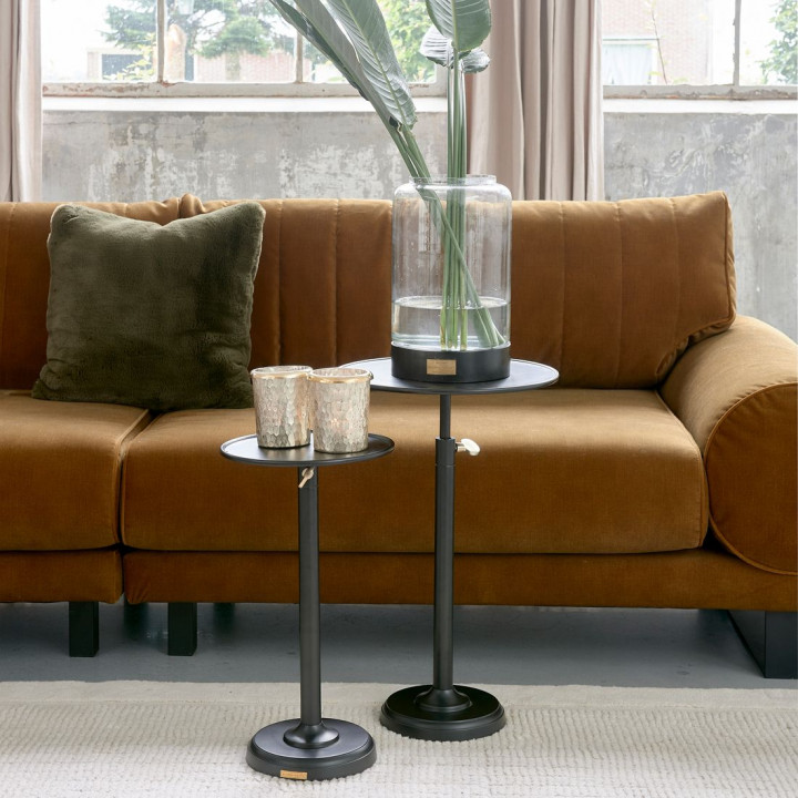 Venice adjustable sofa table black l