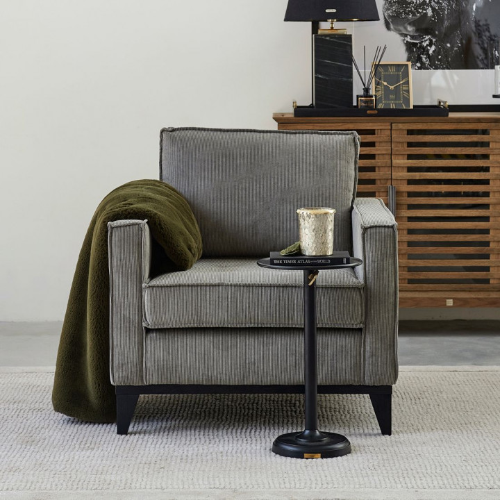 Venice adjustable sofa table black m